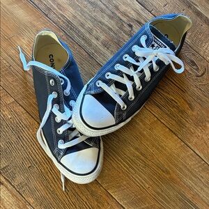 Converse Navy Low-Top Sneakers